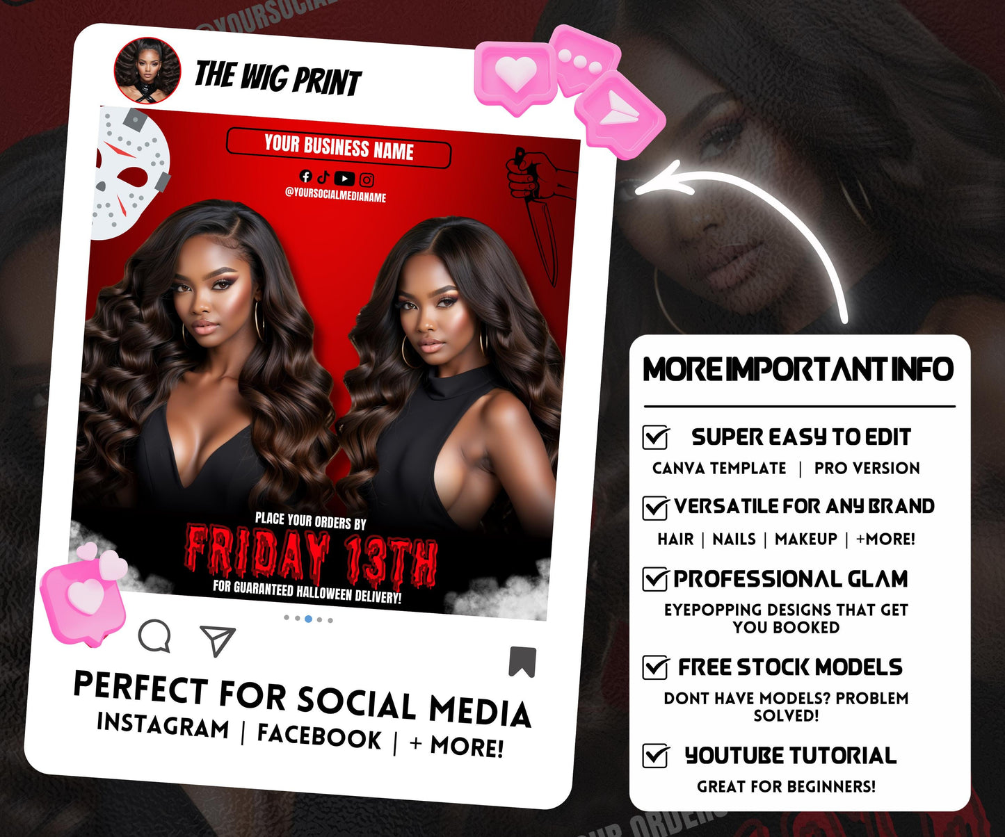 Halloween Flyer | Jigsaw Themed Flyer Template