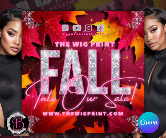 Fall Booking Flyer Template