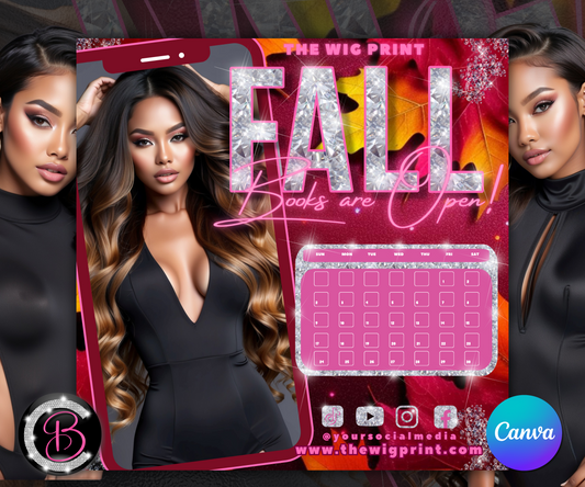 Fall Booking Flyer Template