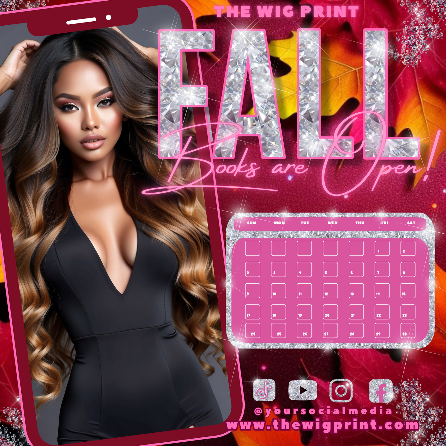 FALL Bookings & Appointments | 14 Flyers