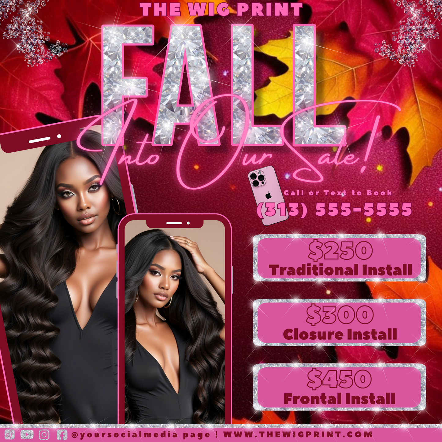 FALL Bookings & Appointments | 14 Flyers