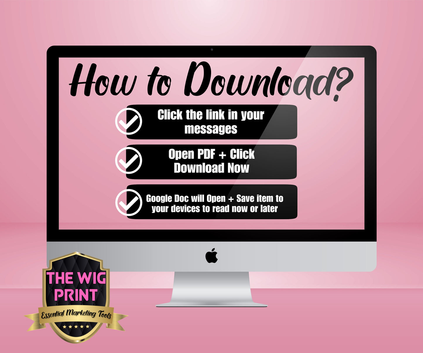 The WIG Slayer | Logo | CANVA | DIY | Wig Business