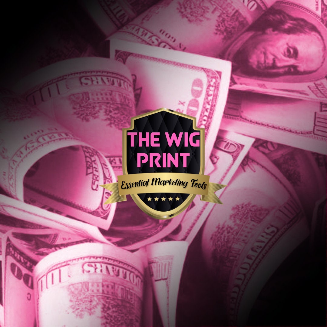 Pink Money | Backgrounds | 14 Pieces | Instant Download