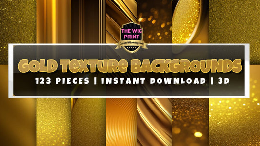 Gold Textured Gradients | Backgrounds | 123 Pieces | Instant Download