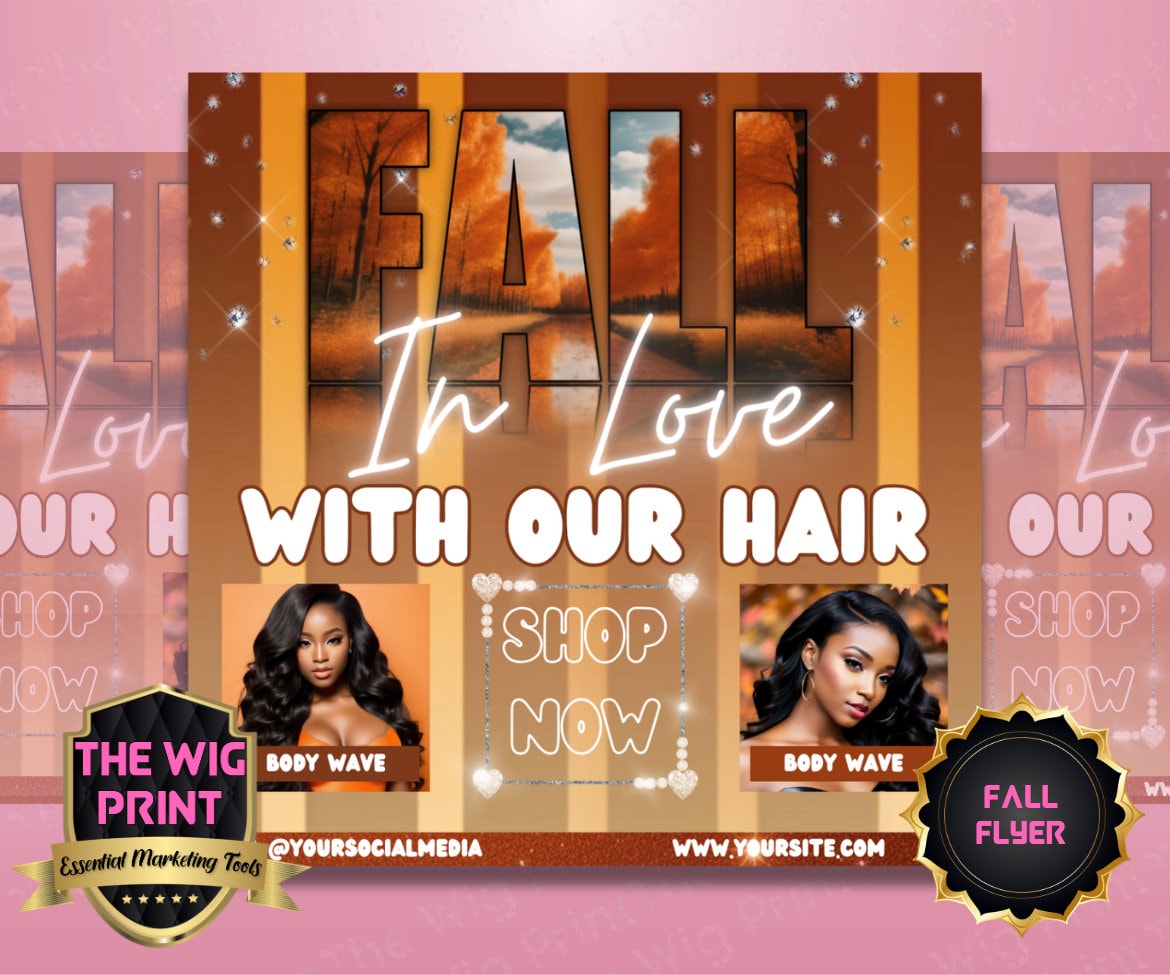 Fall in love with our hair | 1 Flyer