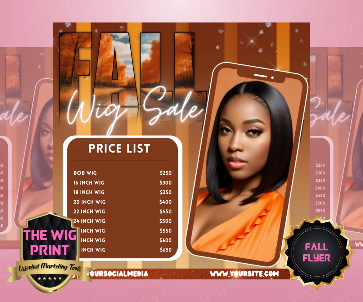 Fall Price List | 1 Flyer