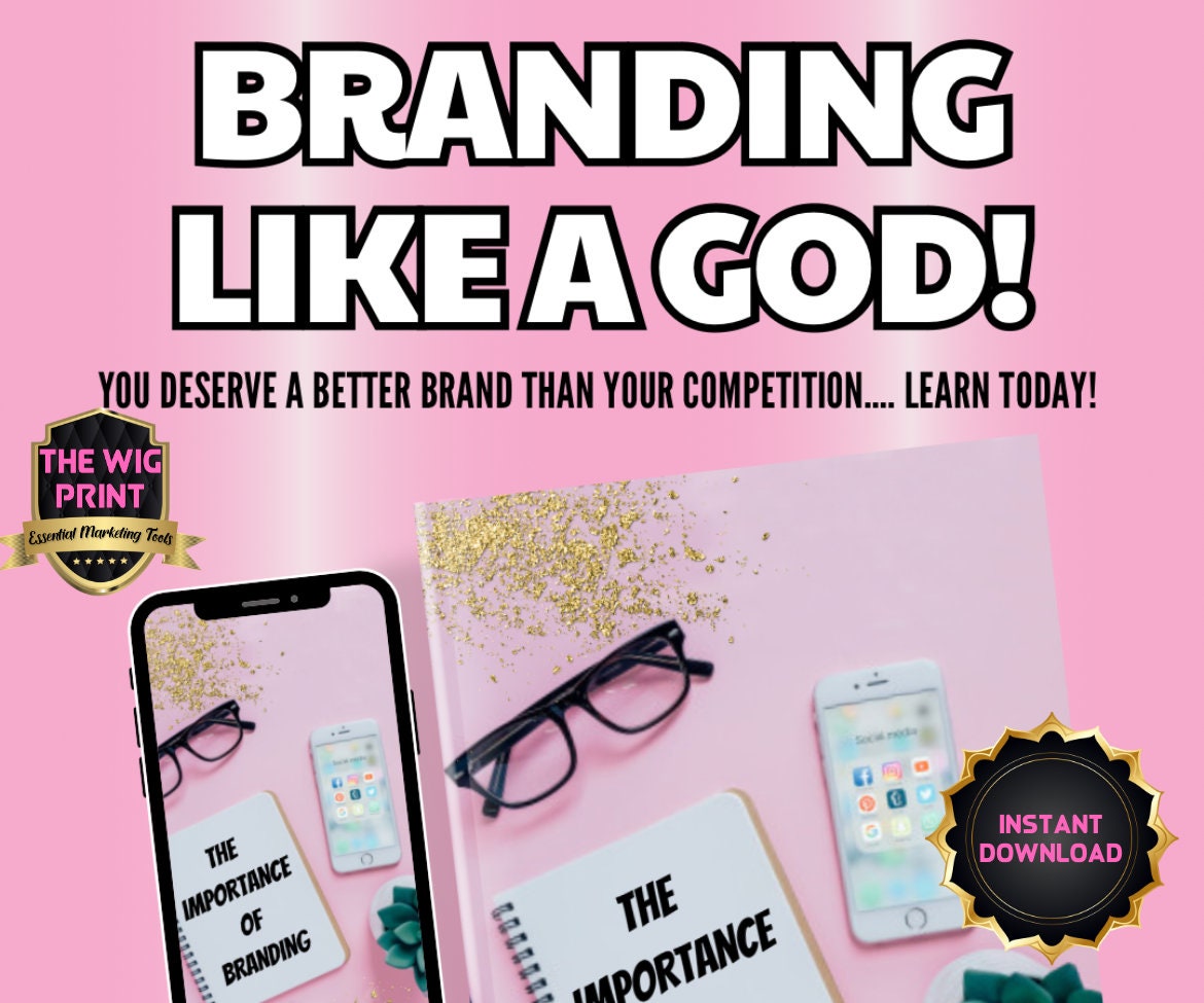 Branding like a GOD | You deserve a better brand, than your competition Learn Today. | Instant Digital Download