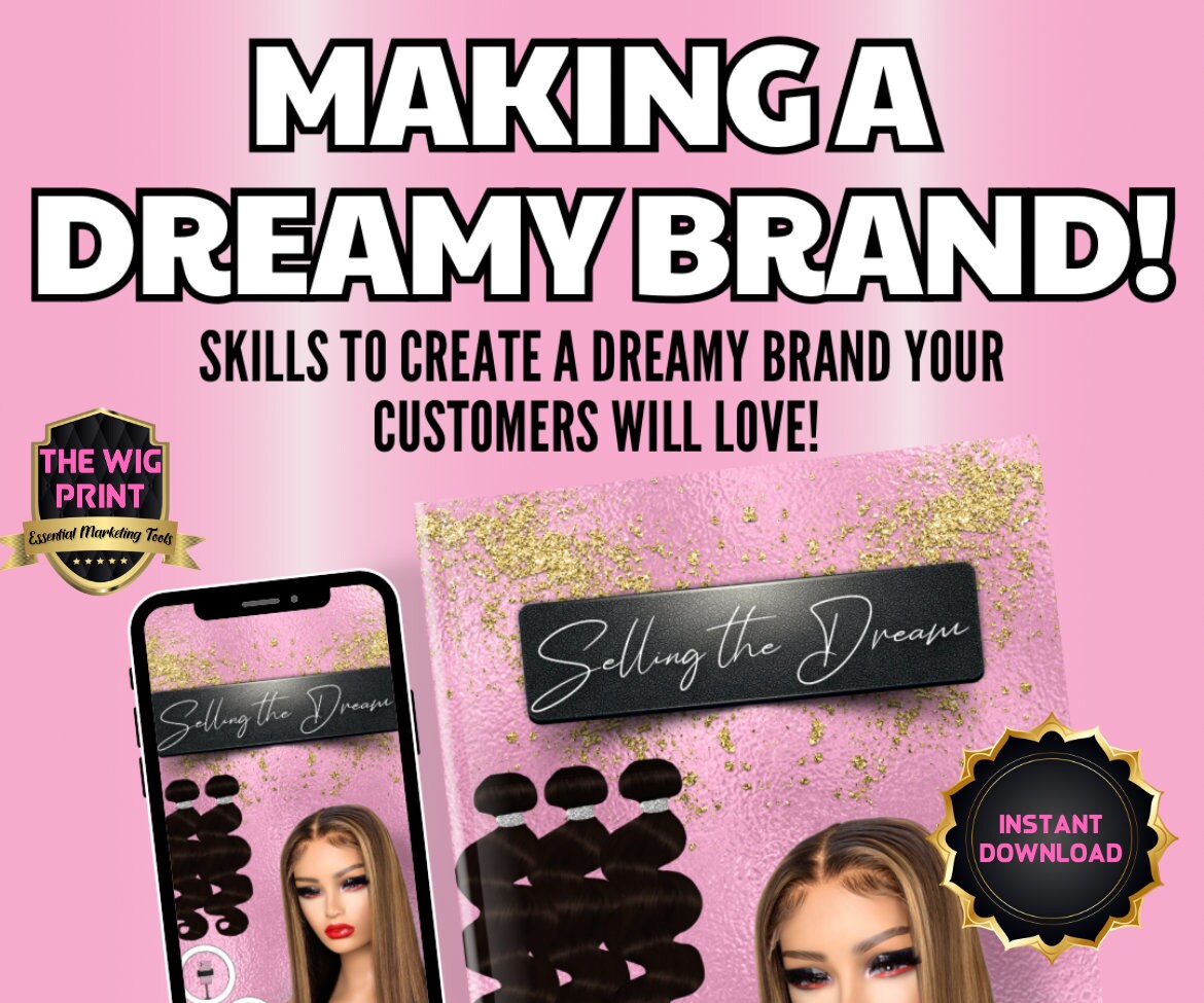 Making a Dreamy Brand | Skills to create a dreamy brand your customers will love! | Instant Digital Download