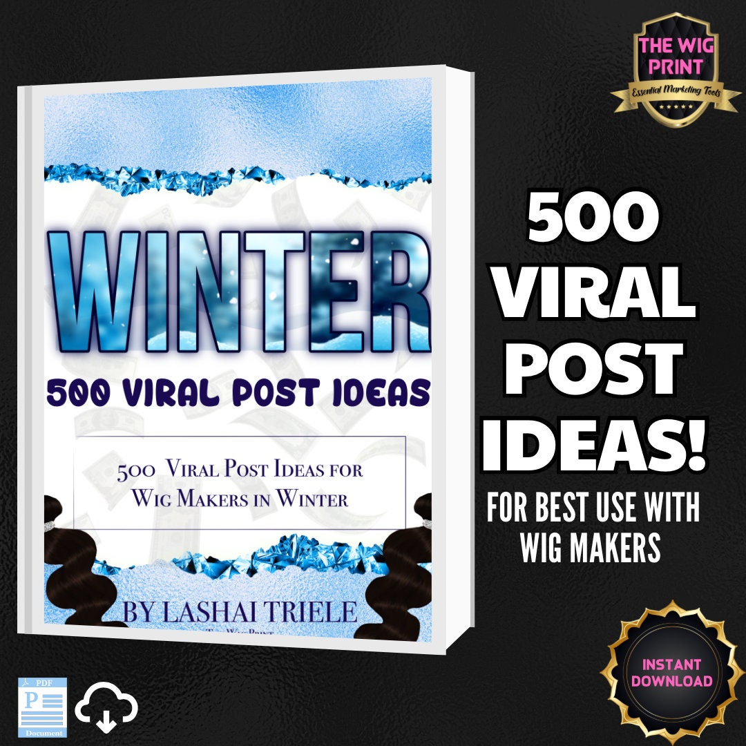 500 Viral Post Ideas for Wig Makers in Winter