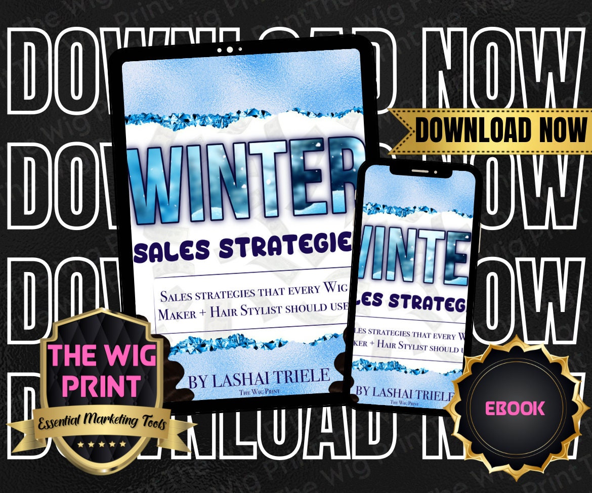 Winter Sales Strategies for Wig Makers | Instant Digital Download