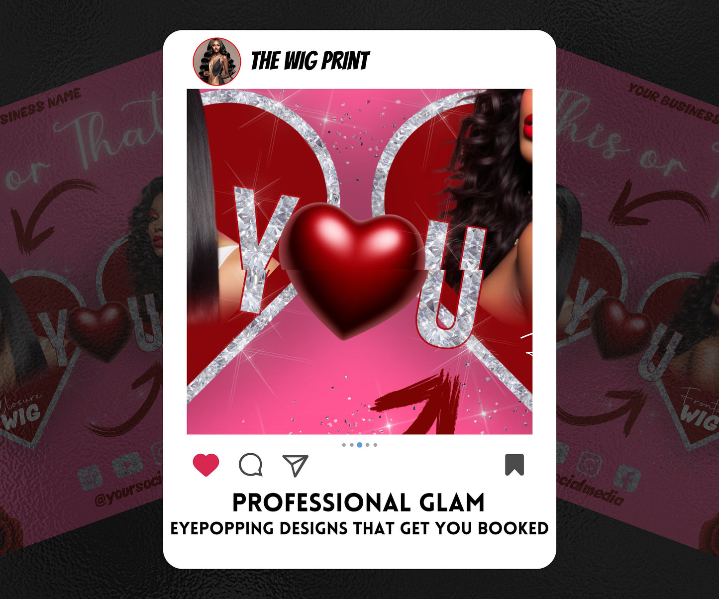 VDay | This or That? | 1 Flyer | Valentines You Theme | DIY | CANVA | Social Media Flyer