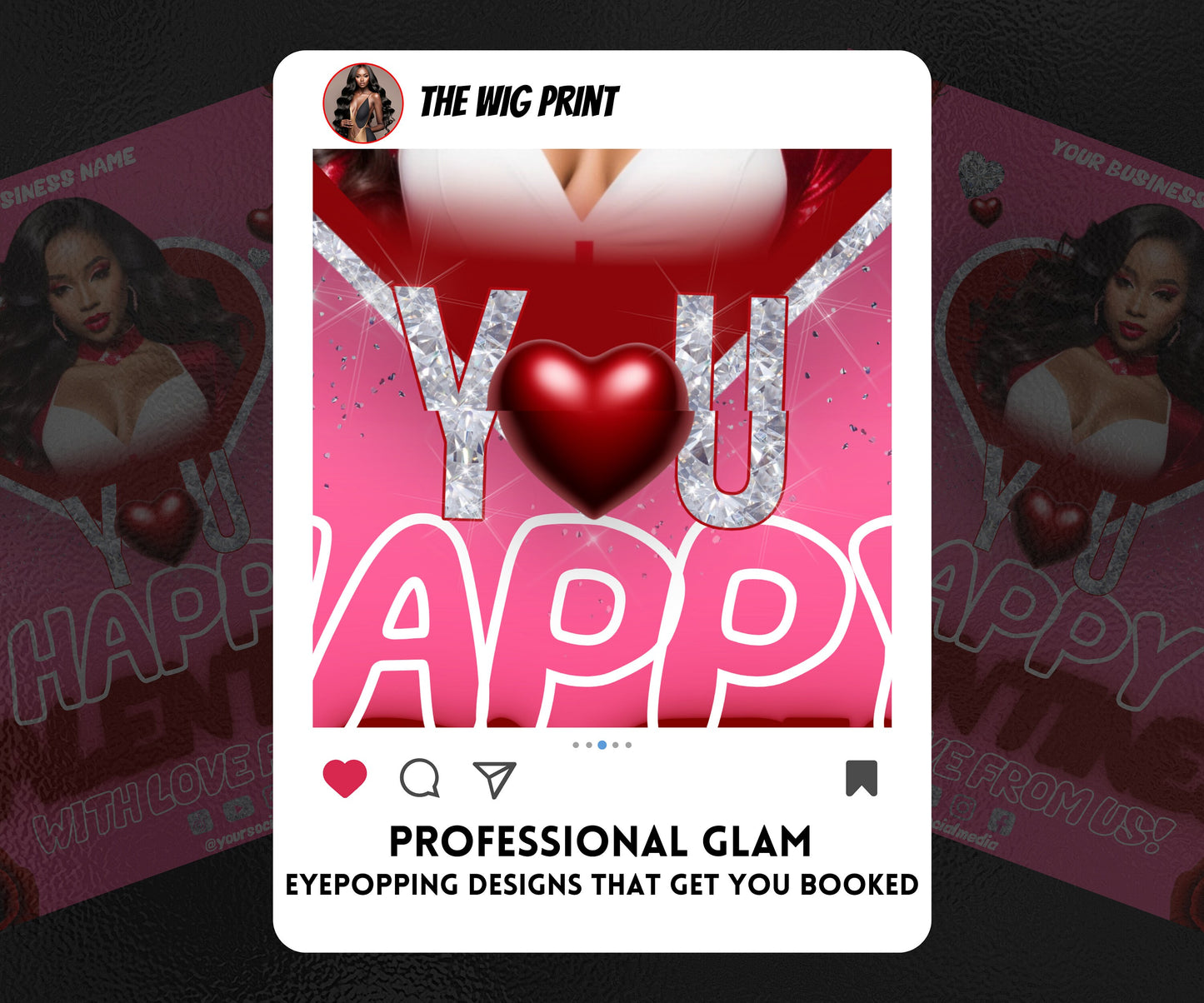 VDay | Happy Valentines | 1 Flyer | Valentines You Theme | DIY | CANVA | Social Media Flyer