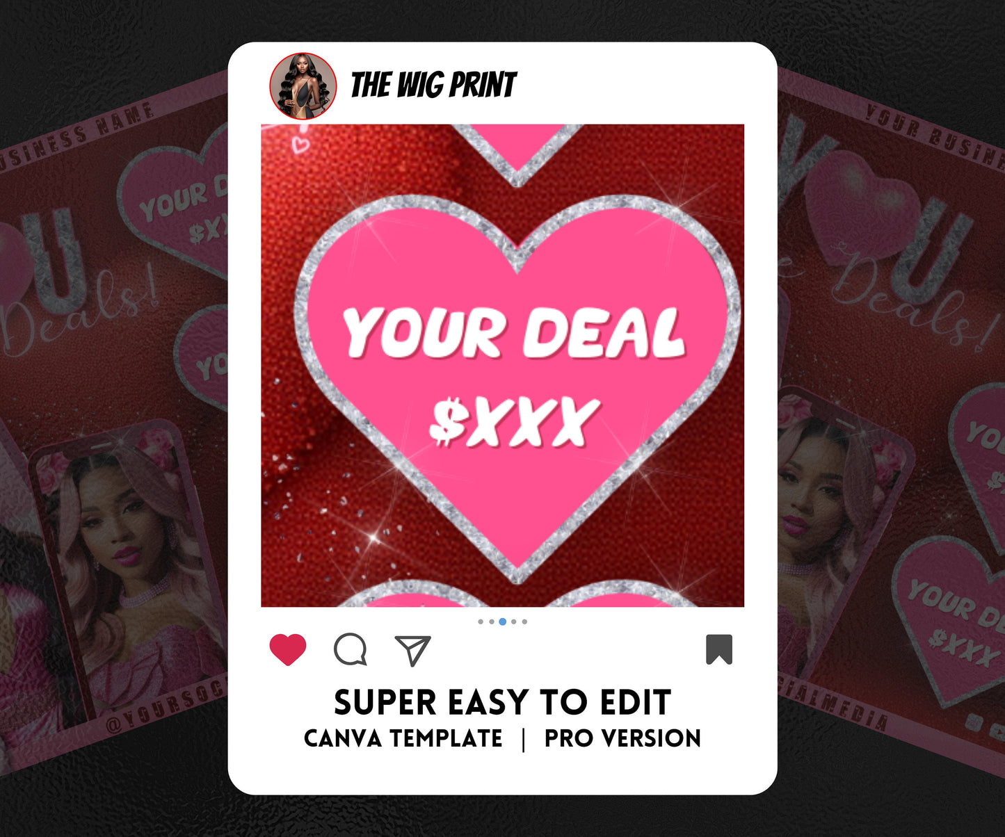 VDay | You Love Deals | 1 Flyer | Valentines Theme | DIY | CANVA | Social Media Flyer