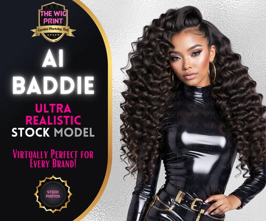 Ai Baddie Luxury Hair | Stock Model | PVC