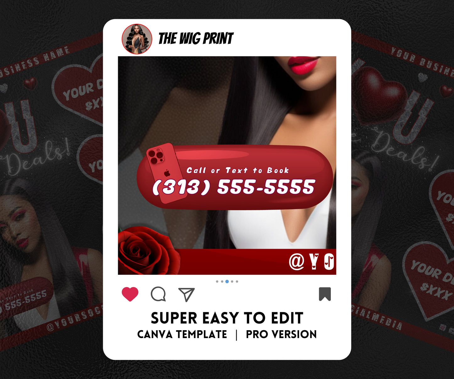 VDay | You Love Deals | 1 Flyer | Valentines Theme | DIY | CANVA | Social Media Flyer