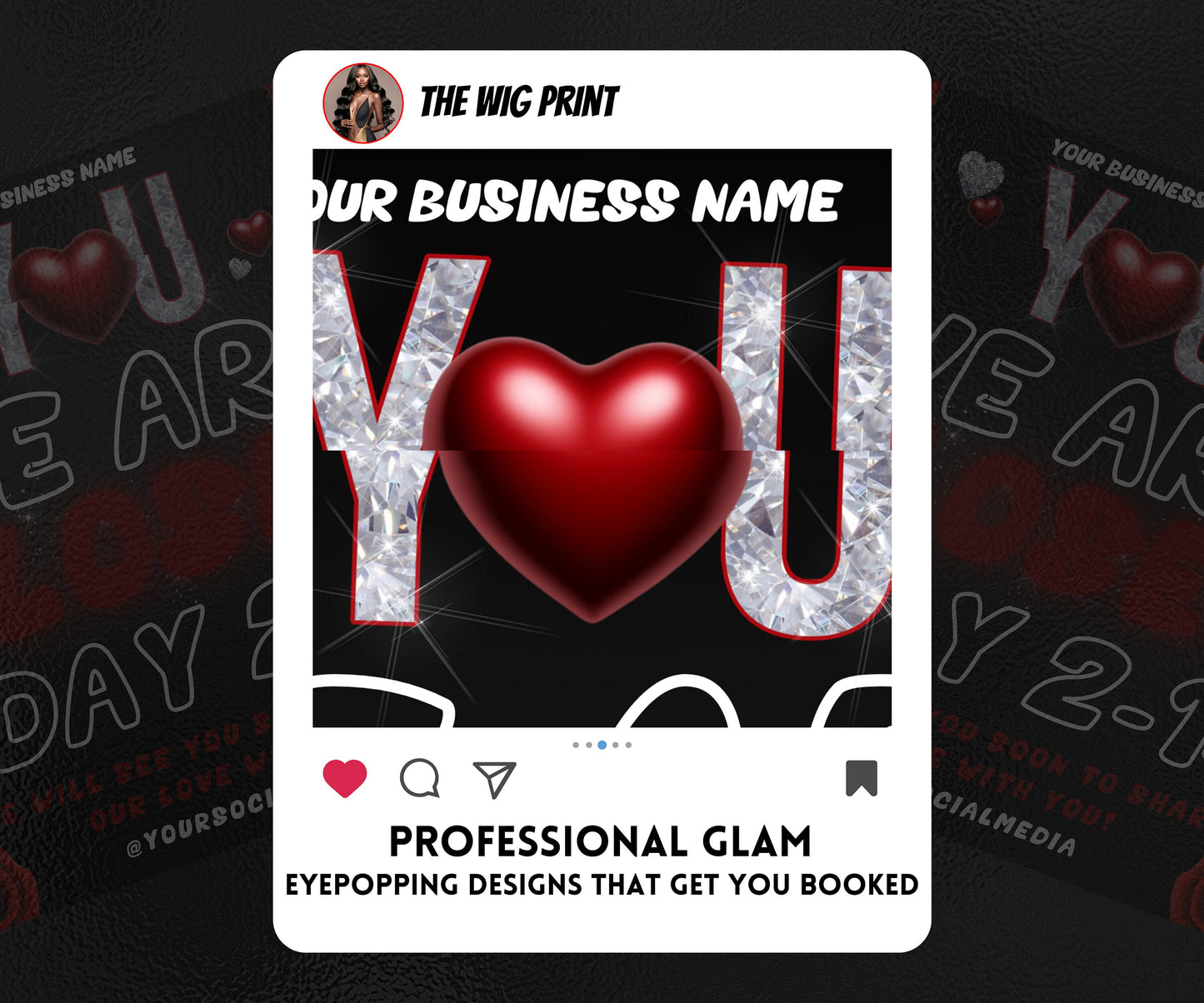 VDay | We are Closed | 1 Flyer | Valentines You Theme | DIY | CANVA | Social Media Flyer