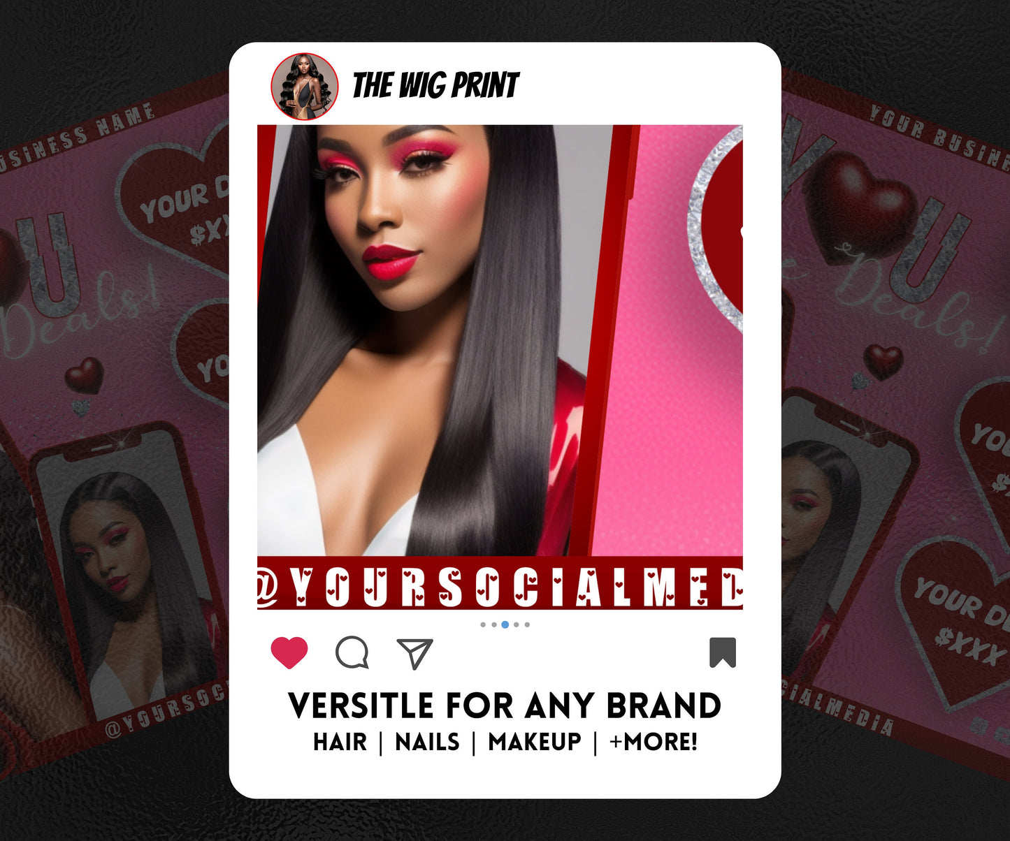 VDay | You Love Deals | 1 Flyer | Valentines Theme | DIY | CANVA | Social Media Flyer