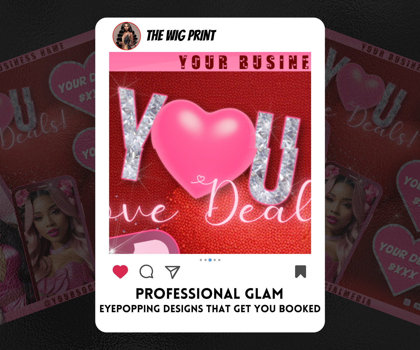 VDay | You Love Deals | 1 Flyer | Valentines Theme | DIY | CANVA | Social Media Flyer