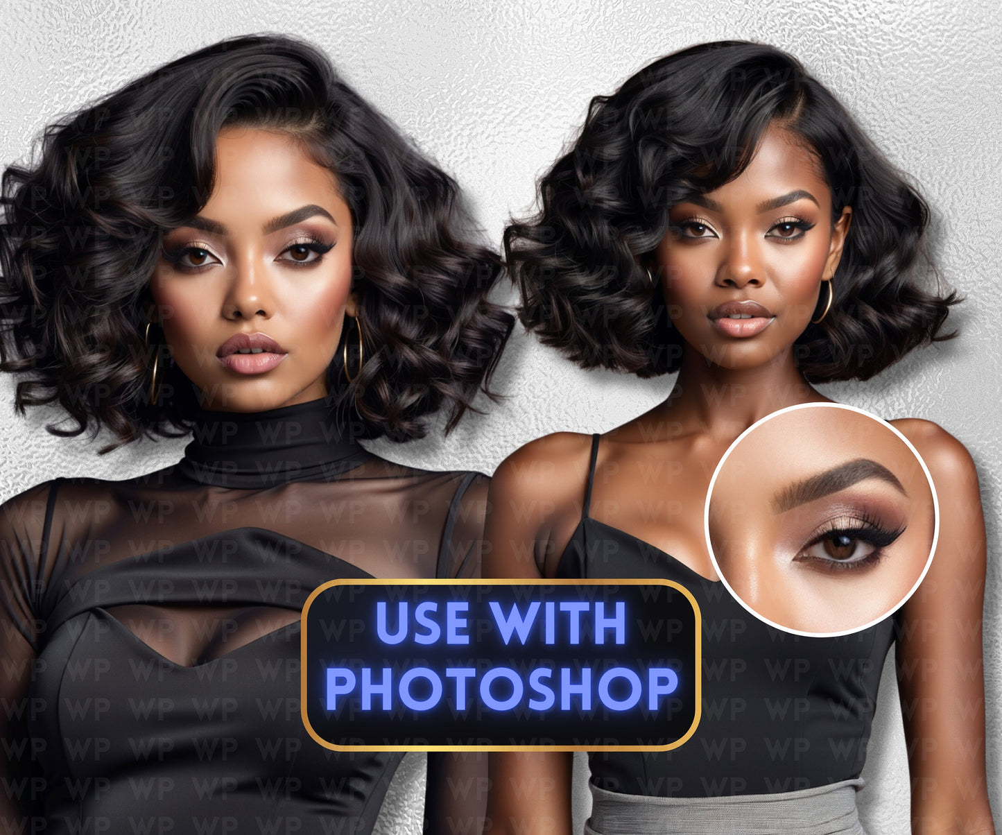 Ai Baddies Luxury Short Hair | 112 Models | UHD Hair Photography | Model Stock Photos