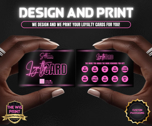 Loyalty Cards | Design & Print Service | Brand Packaging | Shipping Supplies | Custom Packaging