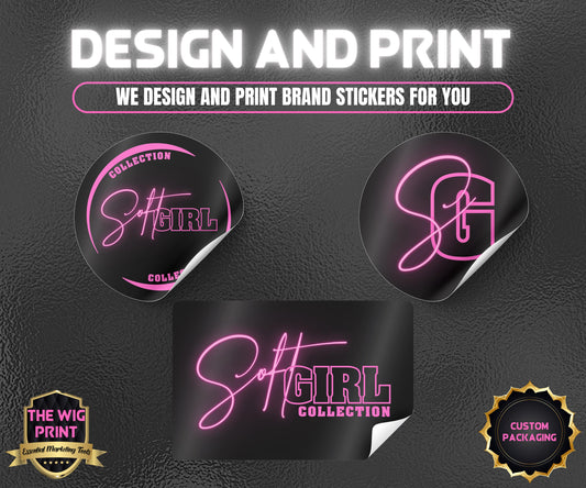 Sticker Branding | Design & Print | Business Stickers | Logo Stickers | Brand Stickers | Sticker Custom Packaging | Custom Branding Services