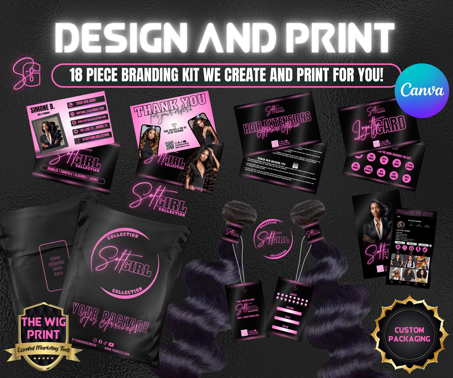 Brand Kits | Design & Print Service | Brand Packaging | Shipping Supplies | Custom Packaging | Custom Logo