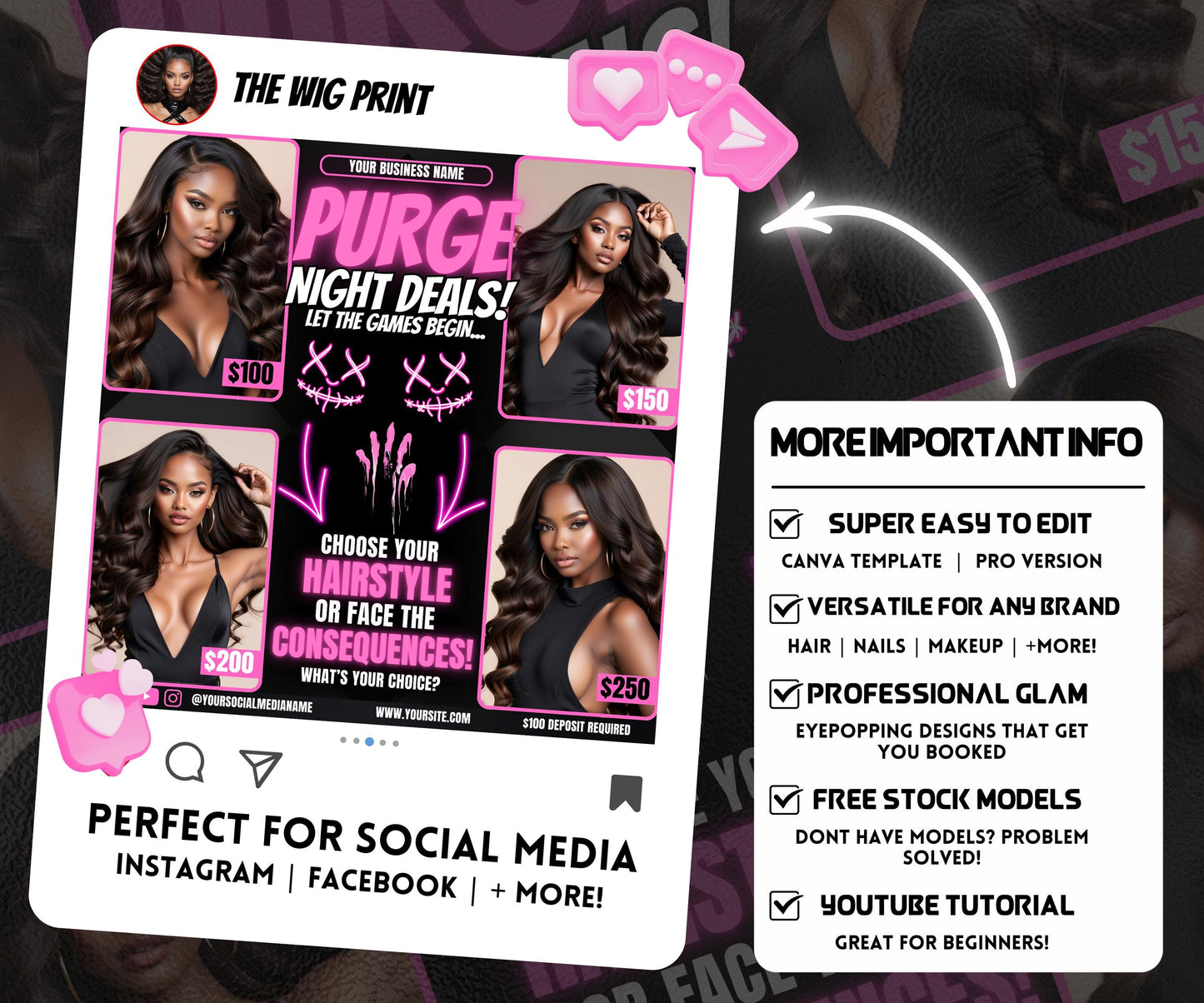 Halloween Flyer | The Purge Themed Flyer