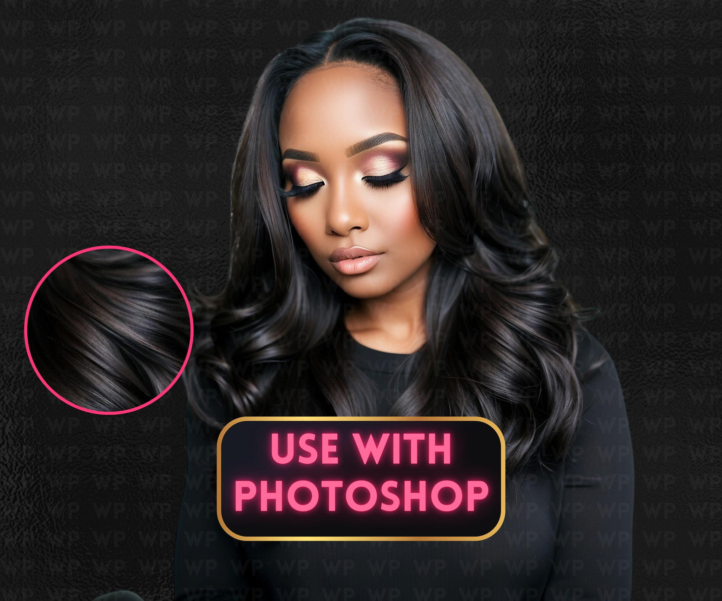 Ai Hair Baddies  | 150 AI Photos | Luxury Hair | Makeup | UHD Photography | Model Stock Photos | Ai Generated