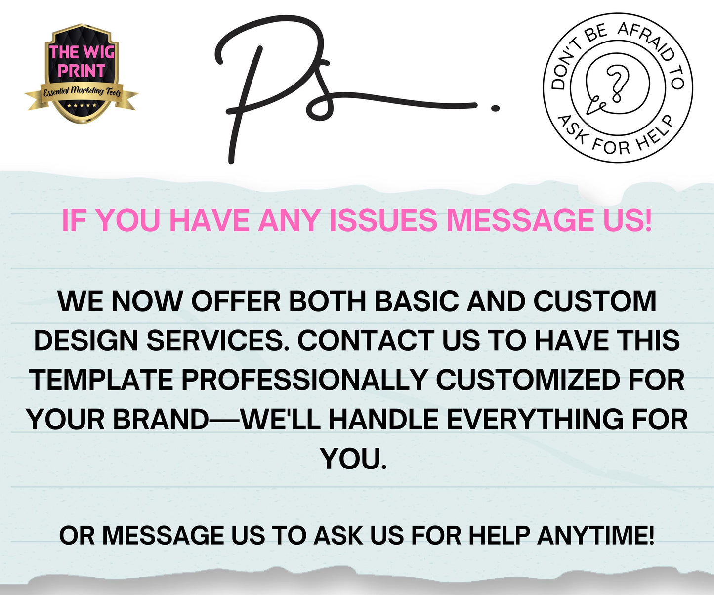 Hair Stylist | Acuity Template | 5 Banners | Wig Maker | Pink Neon Diamond | Hair + Wig Industry | DIY | CANVA | Flyer | Website