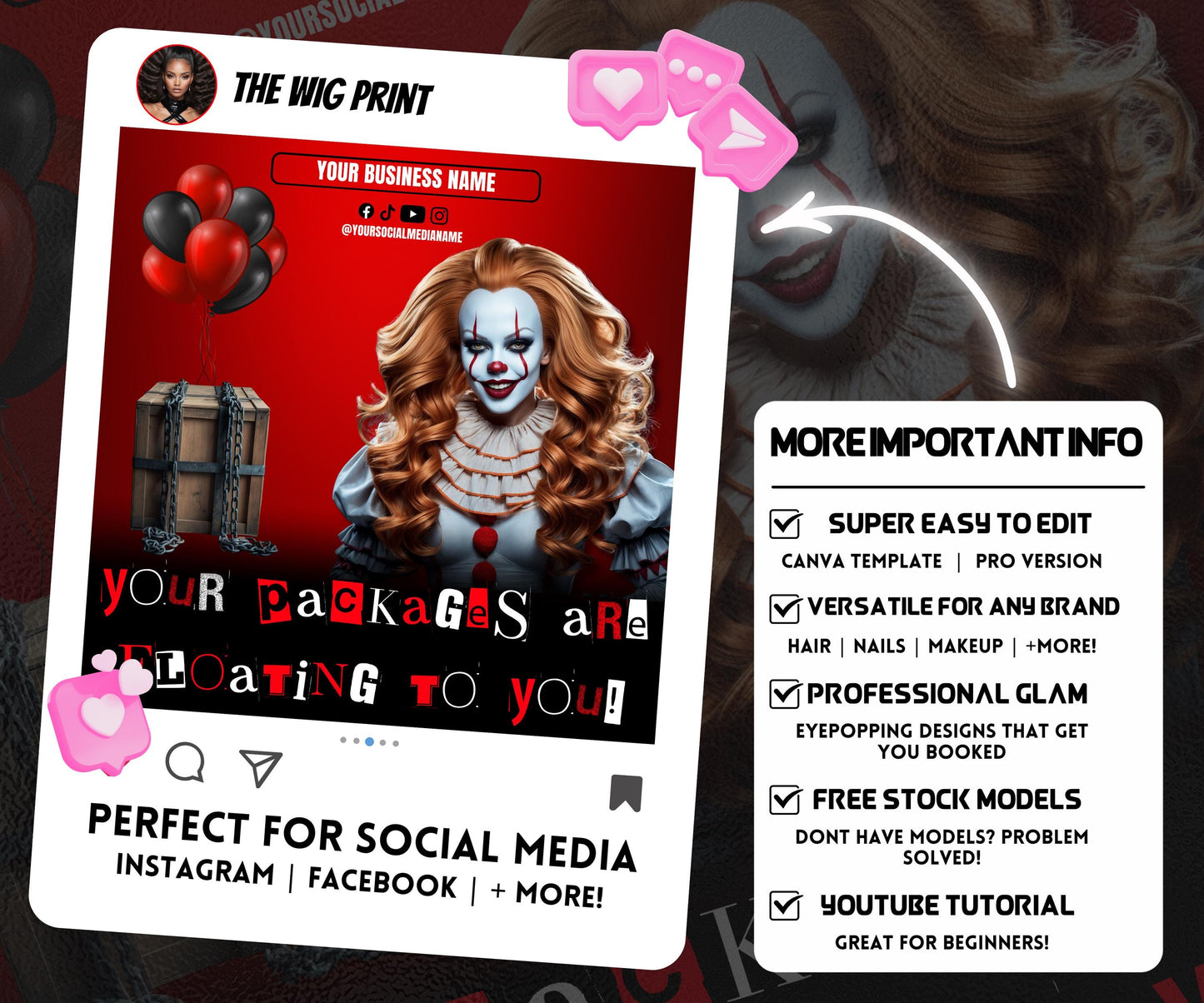 Halloween Flyer | Jigsaw Themed Flyer Template