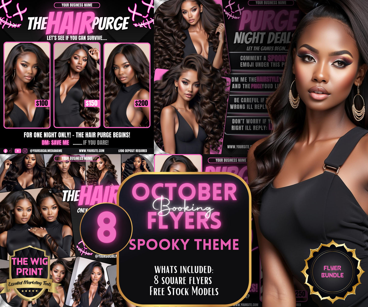 Halloween Flyer | 8 The Purge Themed Flyers