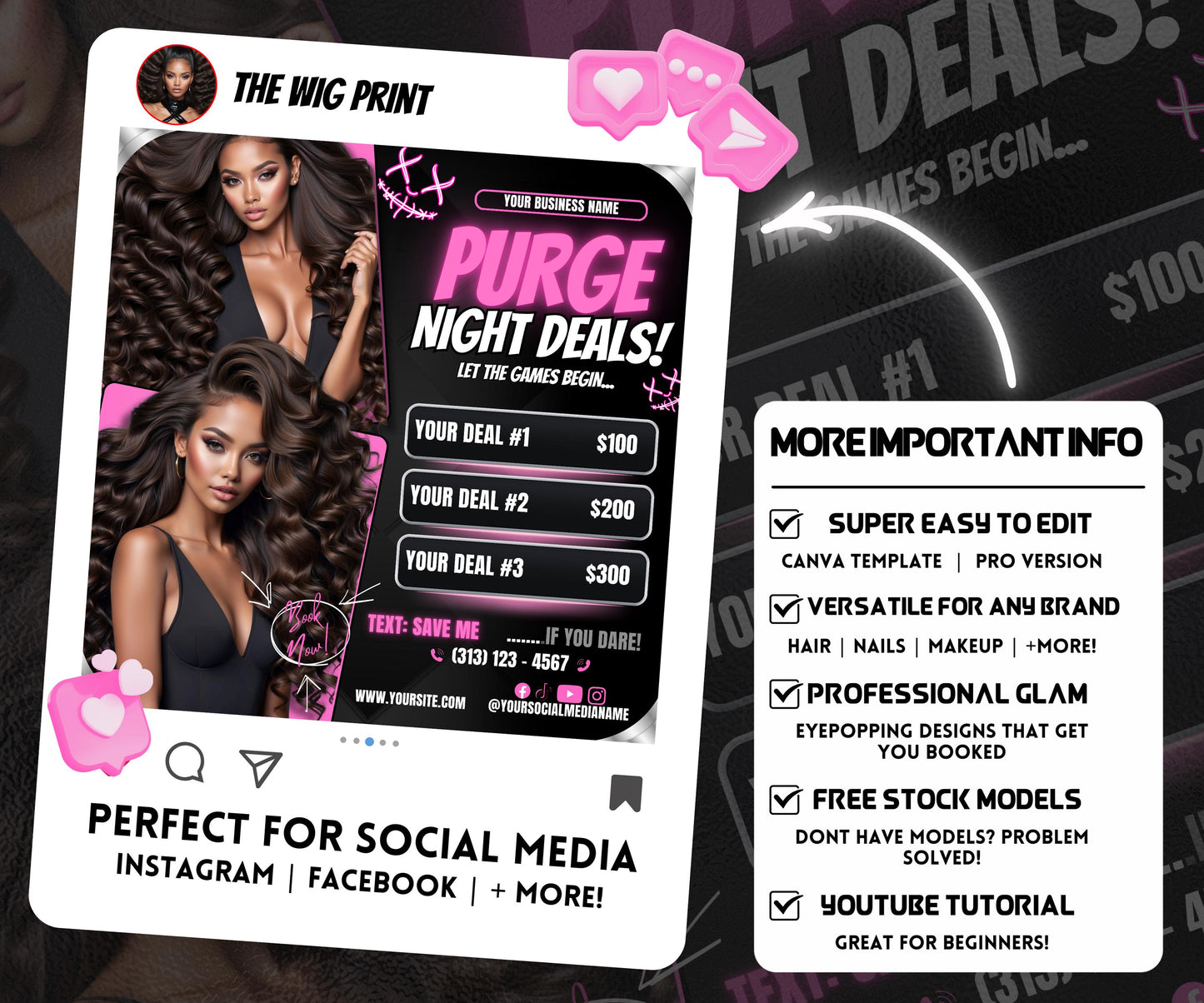 Halloween Flyer | The Purge Themed Flyer